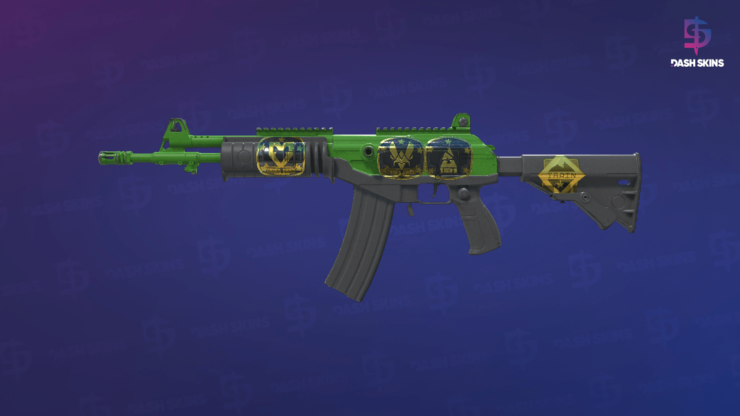 Souvenir Galil AR | Green Apple (Field-Tested) Screenshot Playside