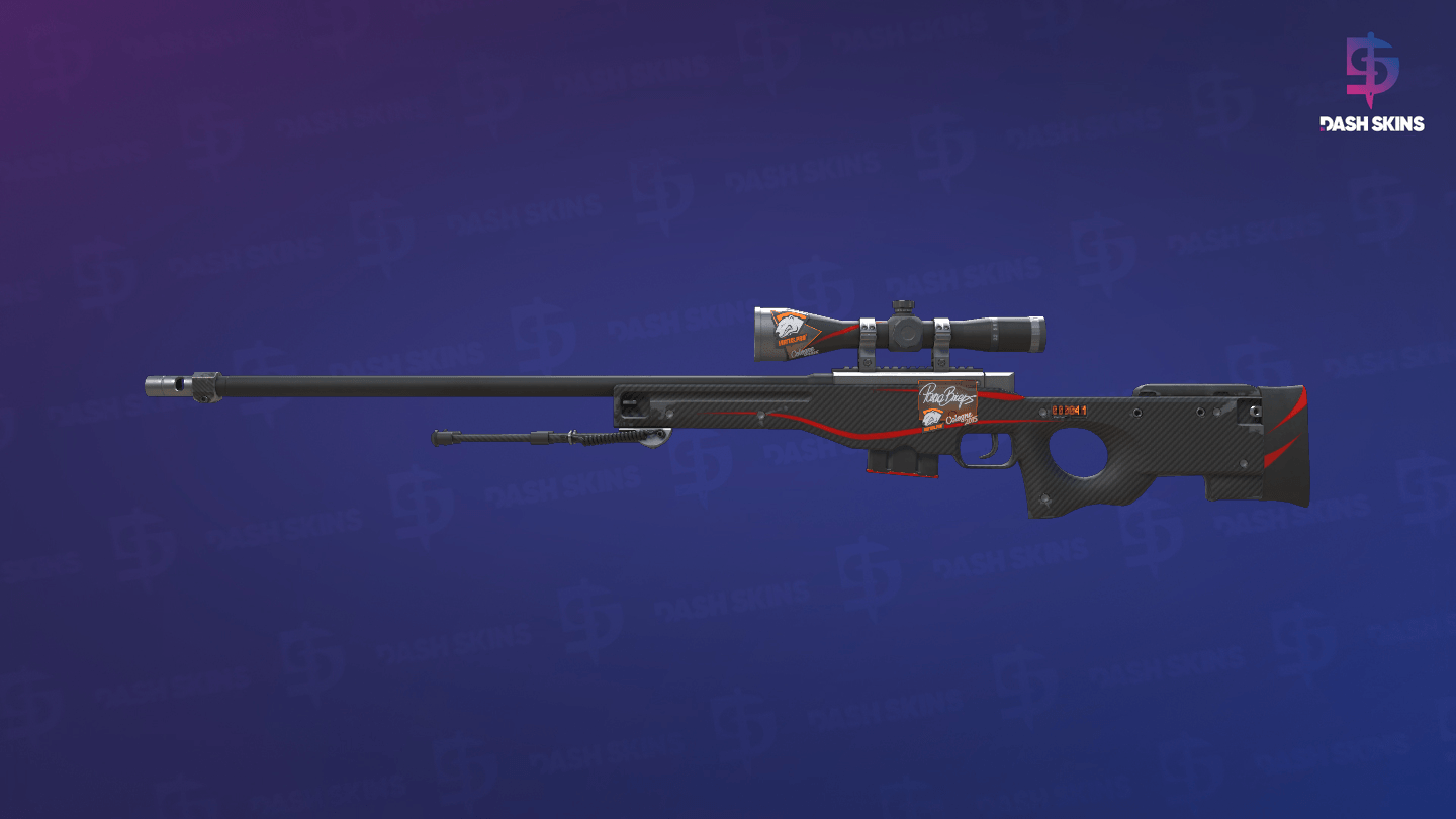 StatTrak™ AWP | Redline (Minimal Wear) Screenshot Playside