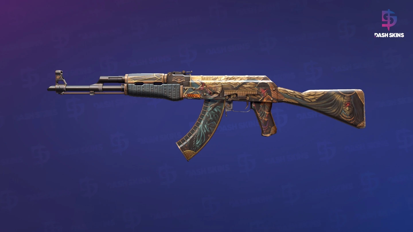 StatTrak™ AK-47 | Legion of Anubis (Minimal Wear) Screenshot Playside