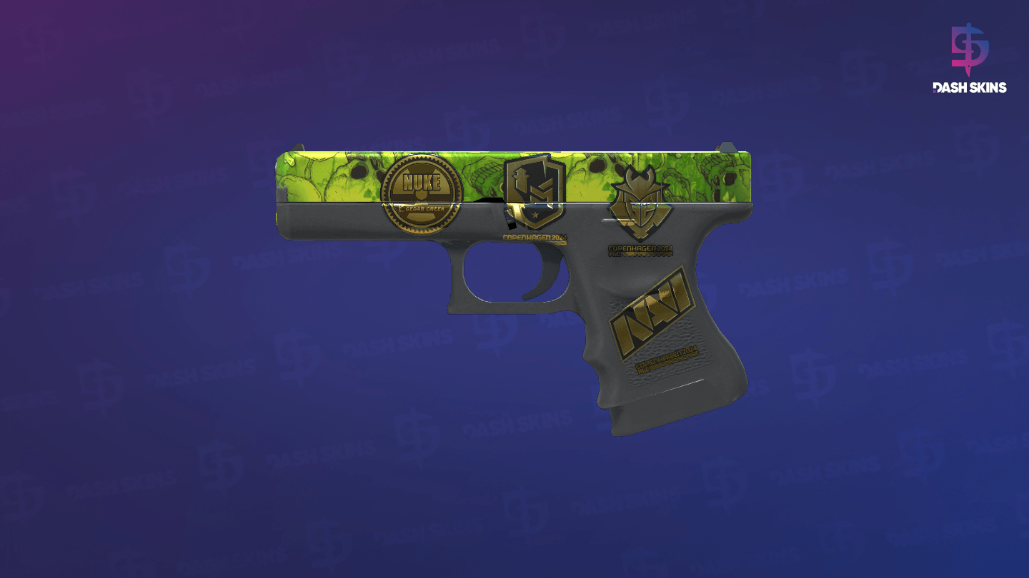 Souvenir Glock-18 | Nuclear Garden (Minimal Wear) Screenshot Playside