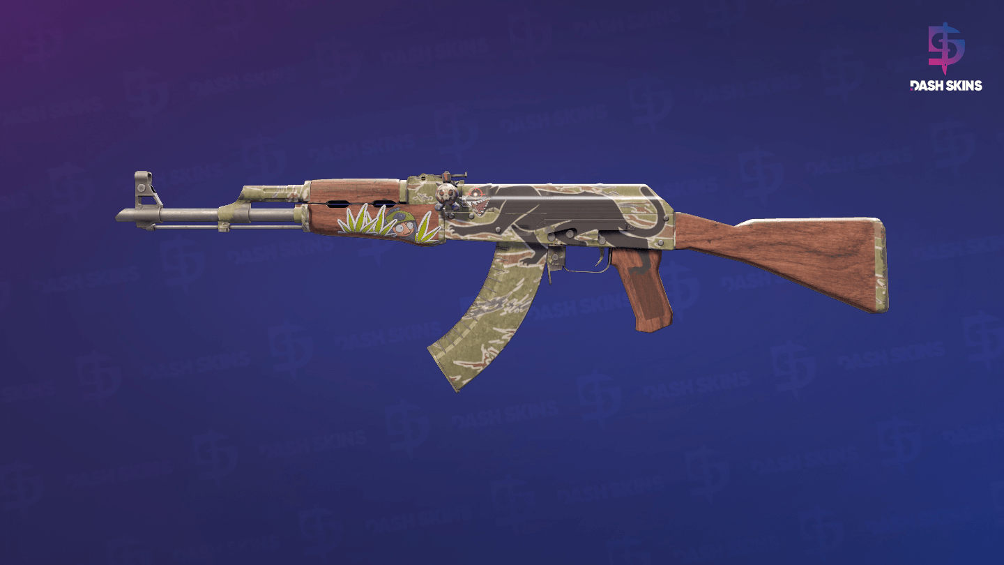 AK-47 | Jaguar (Field-Tested) Screenshot Playside