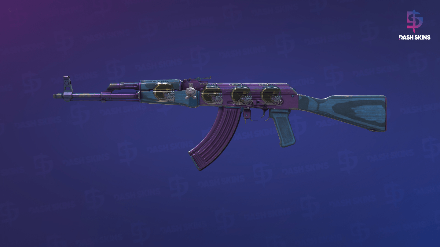 AK-47 | Midnight Laminate (Field-Tested) Screenshot Playside