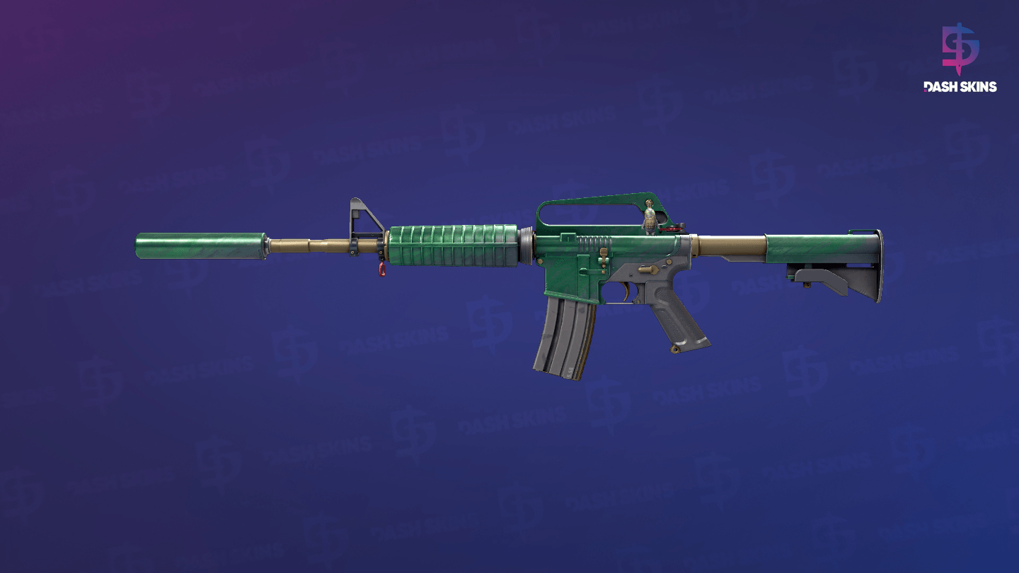 M4A1-S | Electrum (Minimal Wear) Screenshot Playside