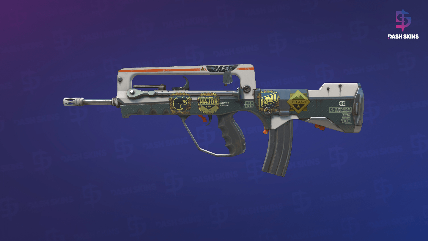 Souvenir FAMAS | 2A2F (Factory New) Screenshot Playside