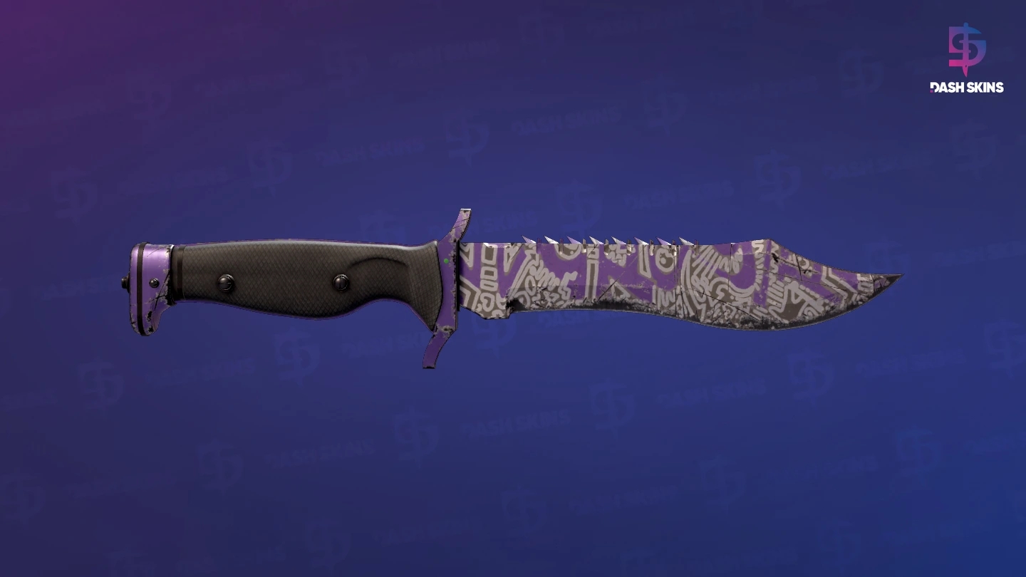 ★ Bowie Knife | Freehand (Well-Worn) Screenshot Playside