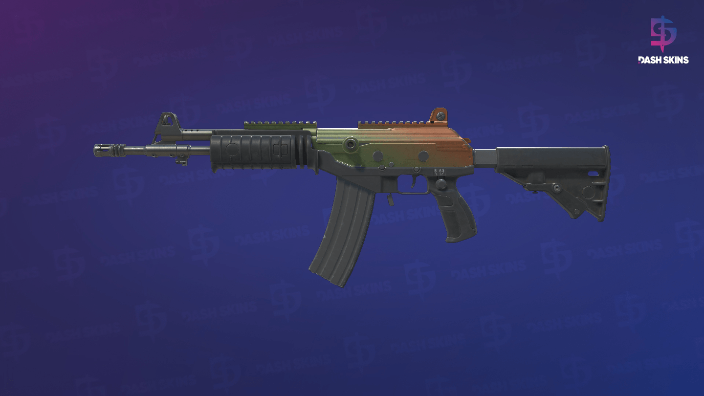 Souvenir Galil AR | Amber Fade (Field-Tested) Screenshot Playside
