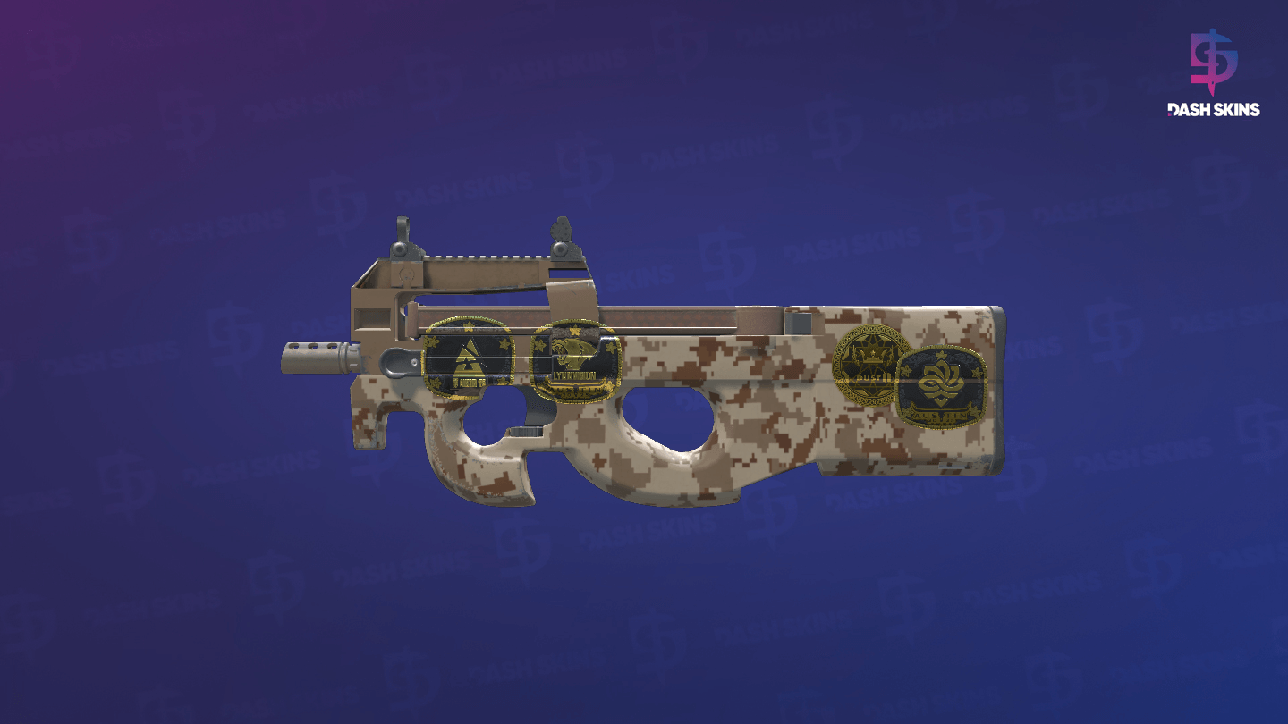 Souvenir P90 | Desert DDPAT (Factory New) Screenshot Playside