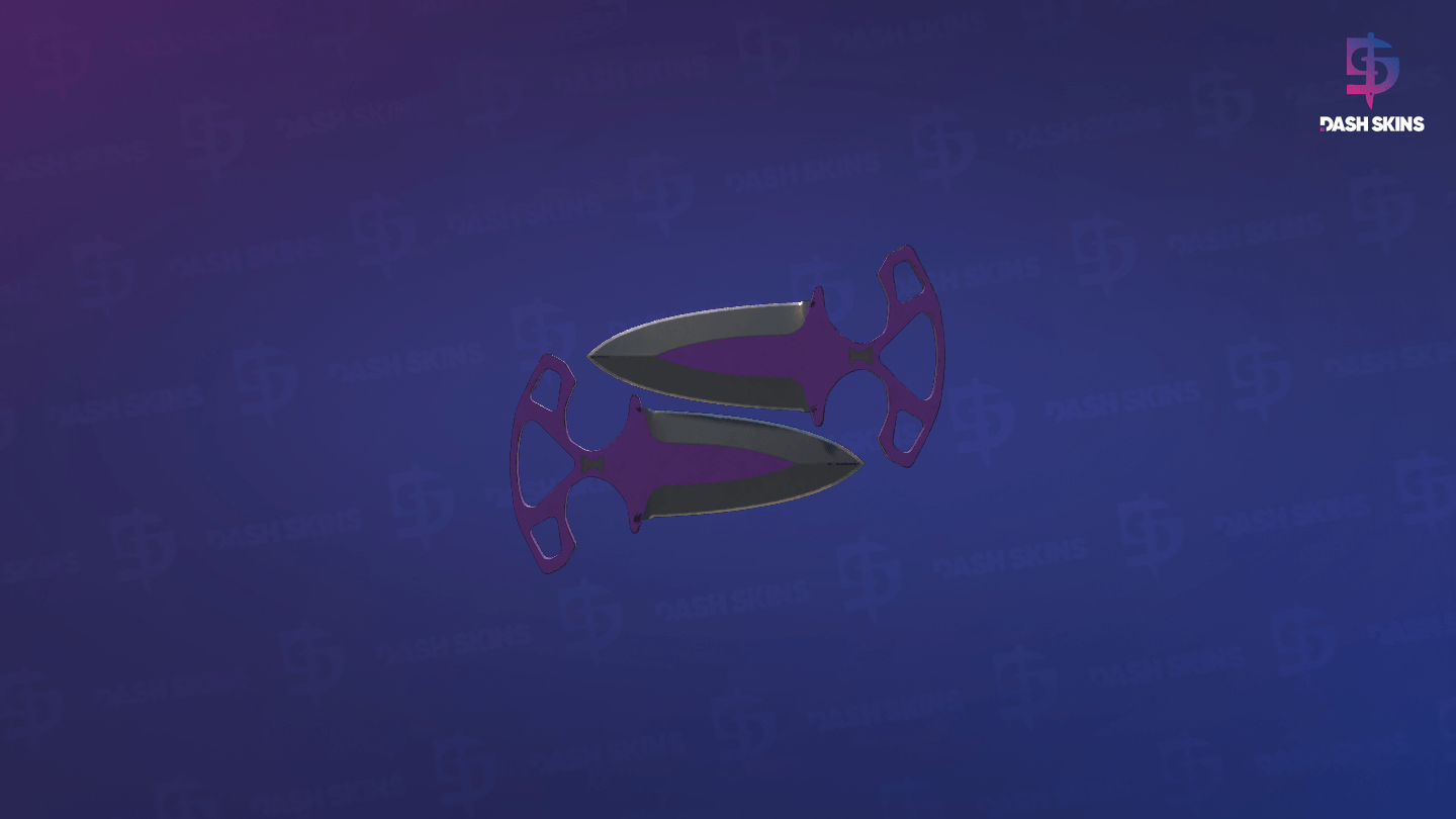 ★ Shadow Daggers | Ultraviolet (Field-Tested) Screenshot Playside