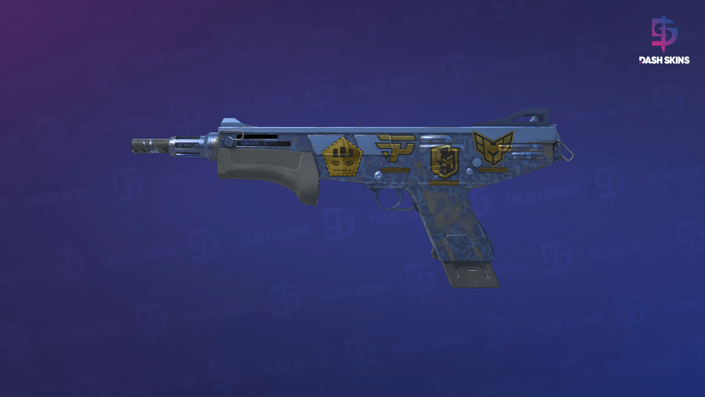 Souvenir MAG-7 | Navy Sheen (Factory New) Screenshot Playside