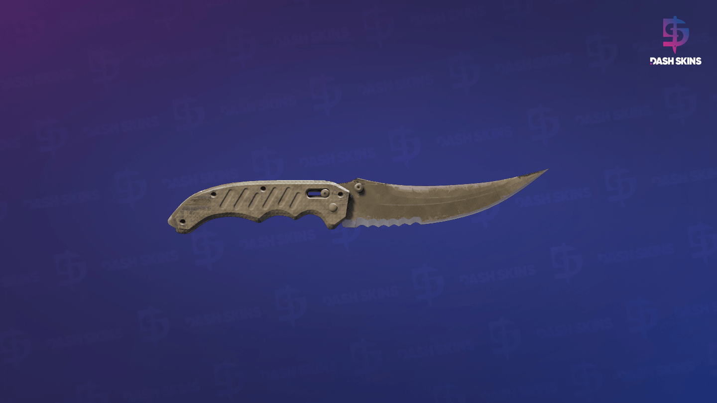 ★ Flip Knife | Safari Mesh (Battle-Scarred) Screenshot Playside
