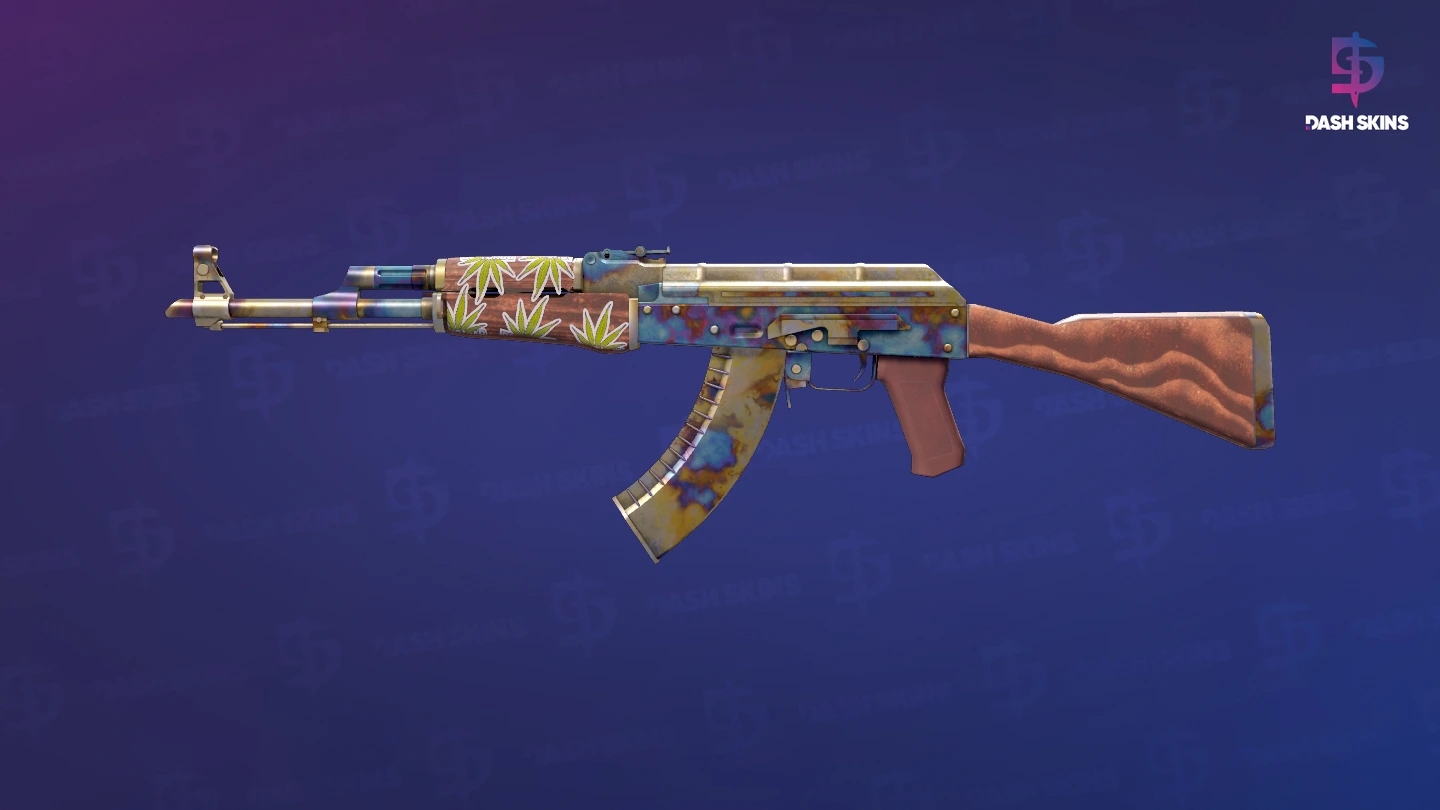 AK-47 | Case Hardened (Well-Worn) Screenshot Playside