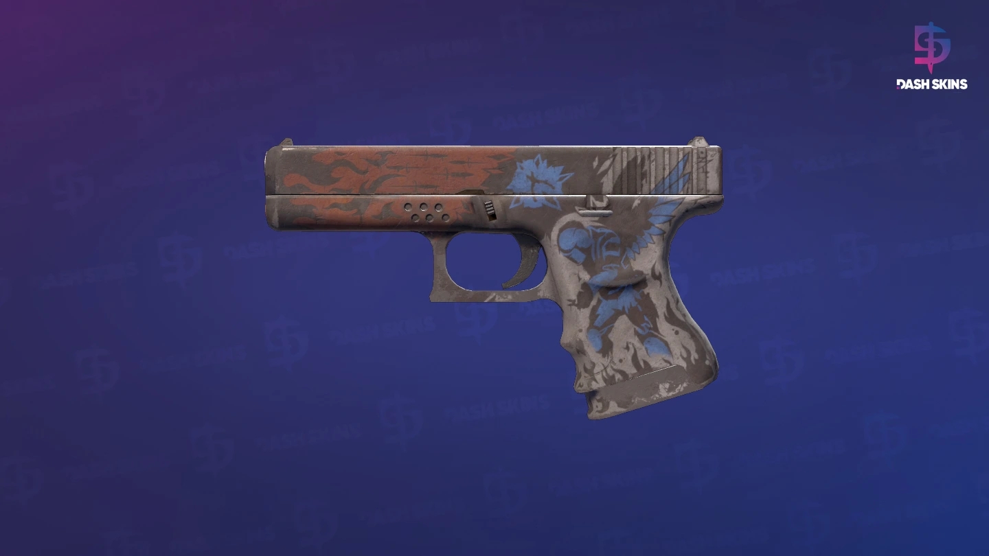 Glock-18 | Sacrifice (Battle-Scarred) Screenshot Playside