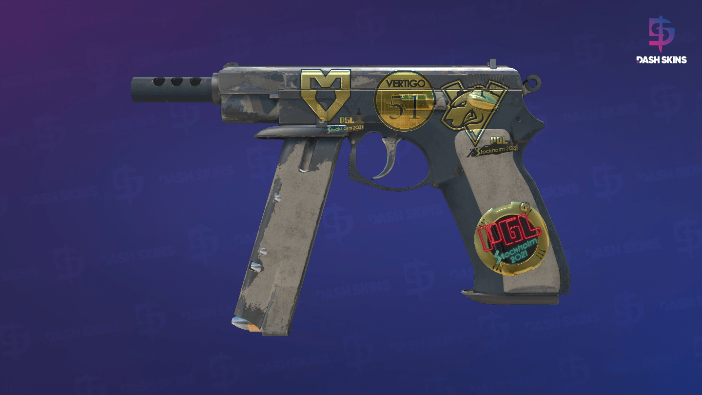 Souvenir CZ75-Auto | Framework (Battle-Scarred) Screenshot Playside