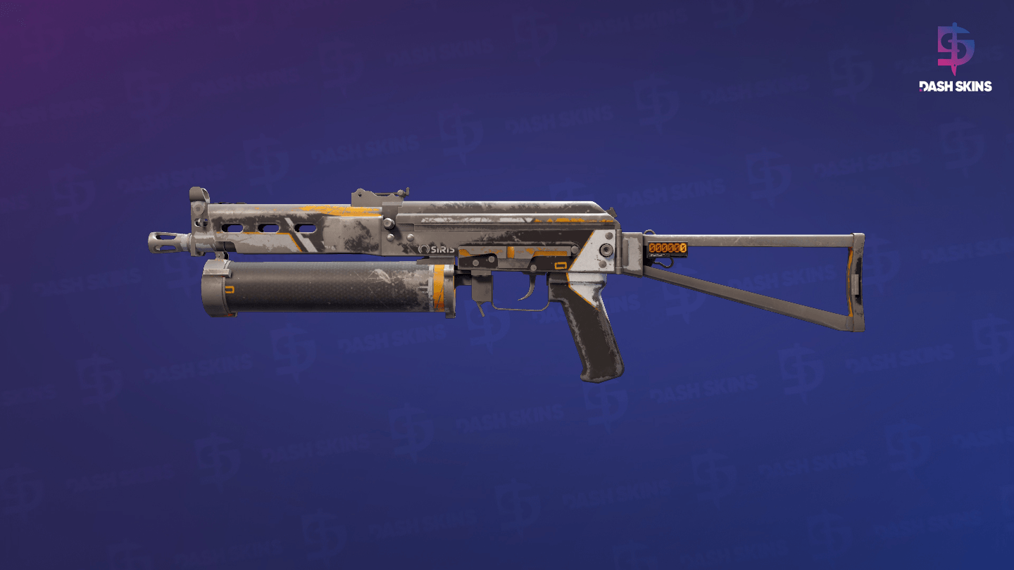 StatTrak™ PP-Bizon | Osiris (Battle-Scarred) Screenshot Playside