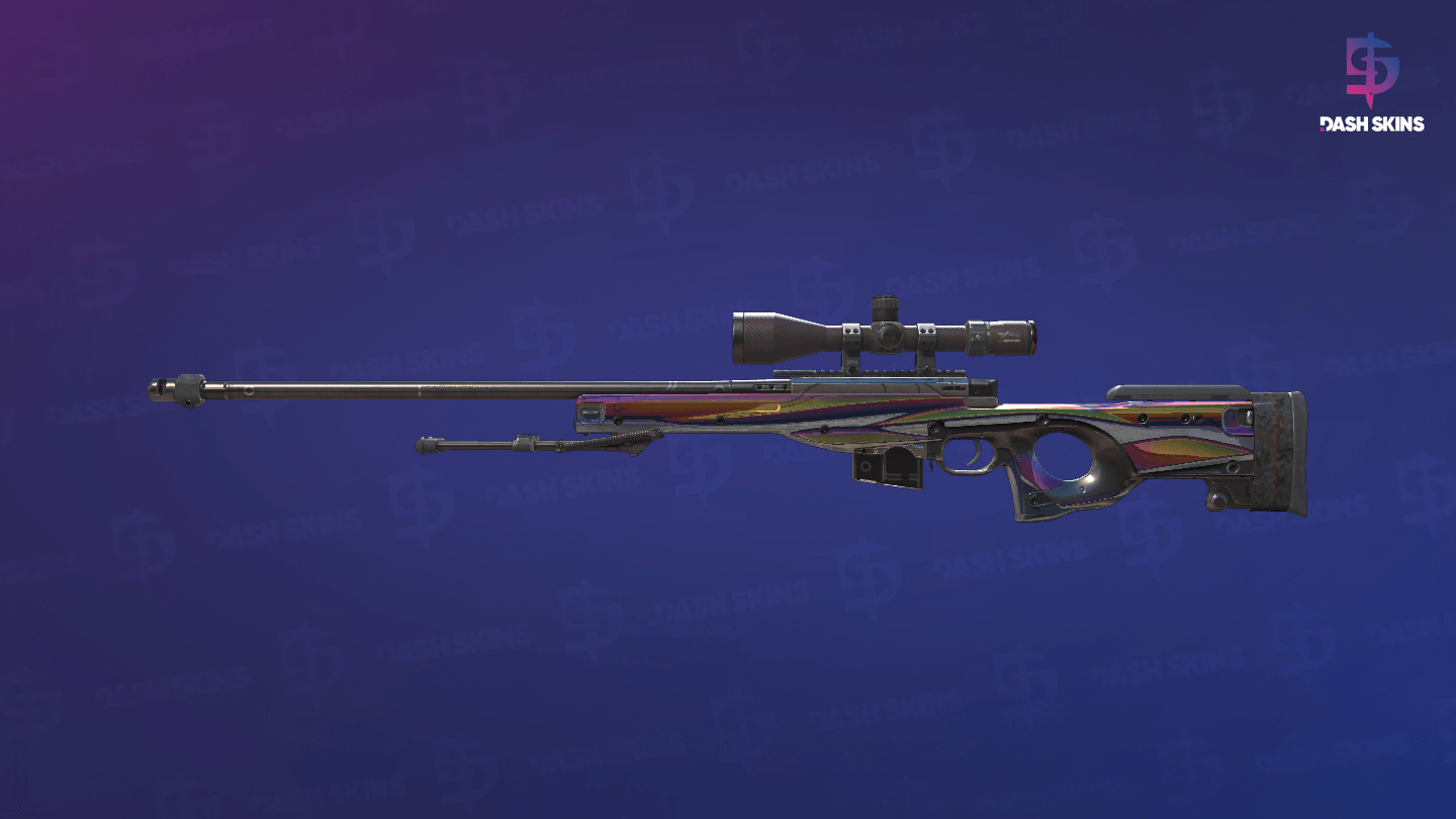 AWP | Chrome Cannon (Well-Worn) Screenshot Playside