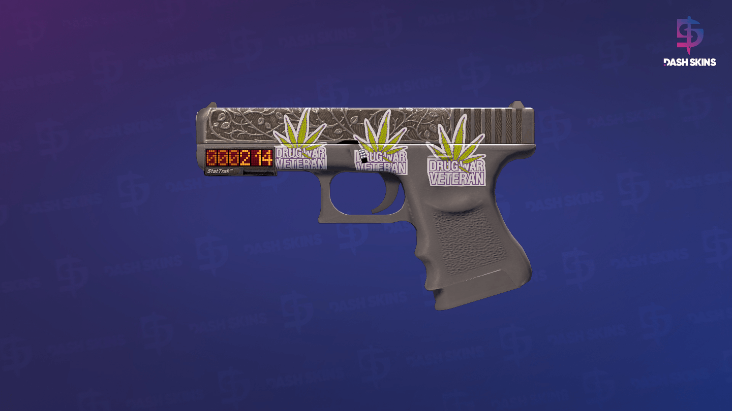 StatTrak™ Glock-18 | Ironwork (Well-Worn) Screenshot Playside