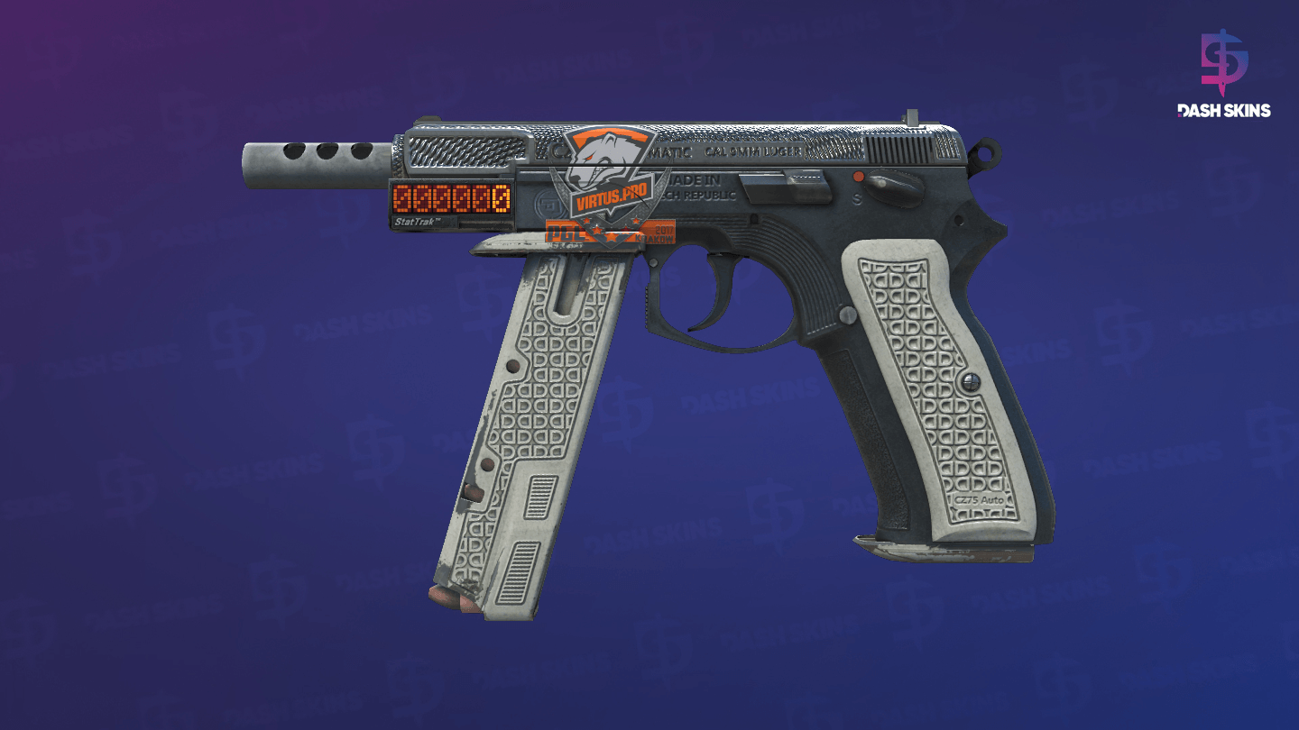 StatTrak™ CZ75-Auto | Imprint (Well-Worn) Screenshot Playside