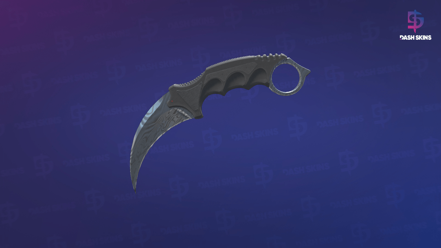 ★ Karambit | Damascus Steel (Factory New) Screenshot Playside