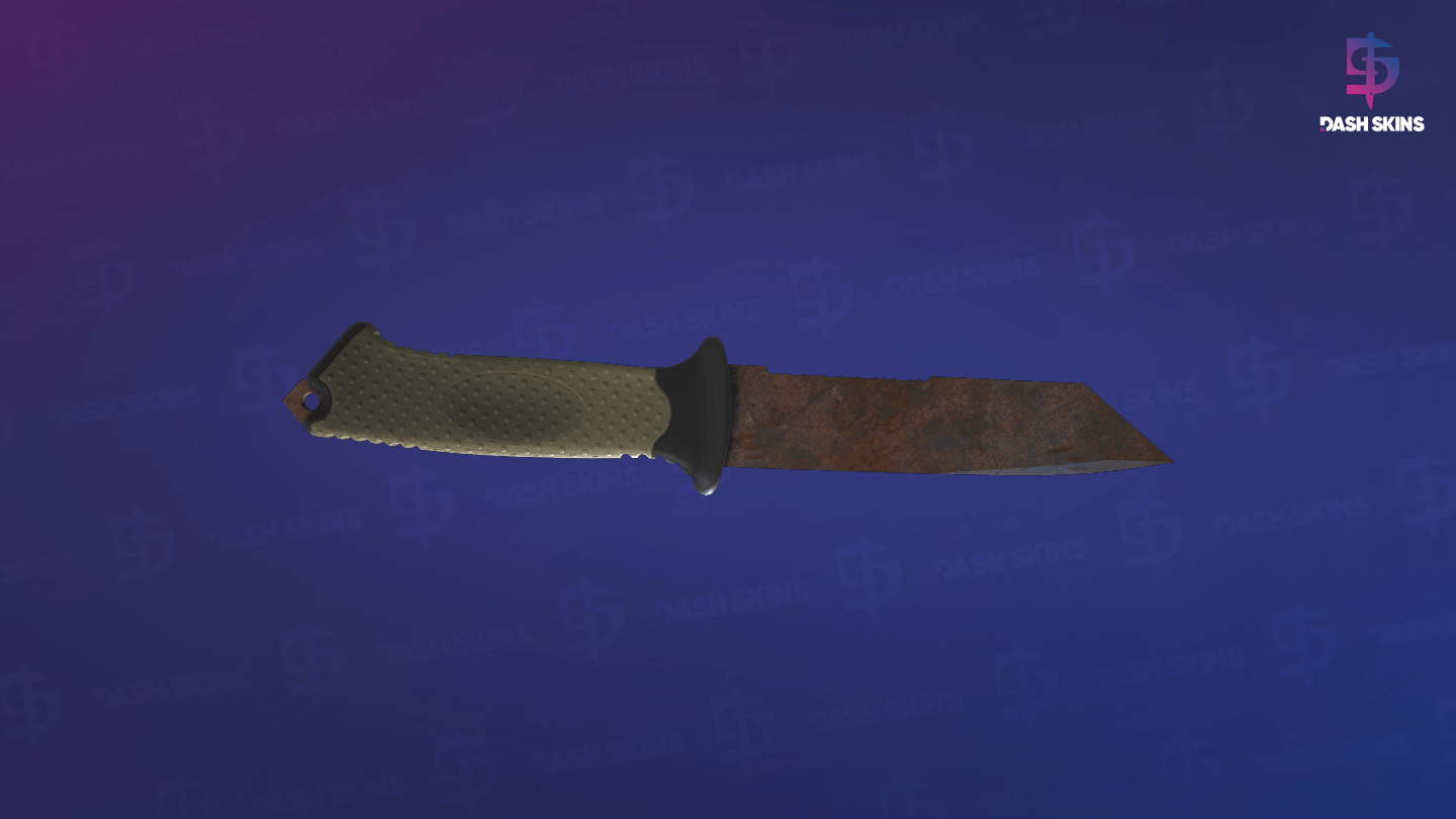 ★ Ursus Knife | Rust Coat (Battle-Scarred) Screenshot Playside