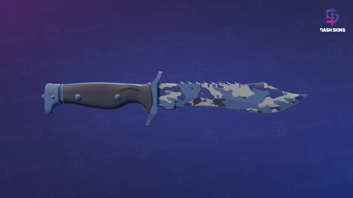 ★ Bowie Knife | Bright Water (Minimal Wear) Screenshot Playside