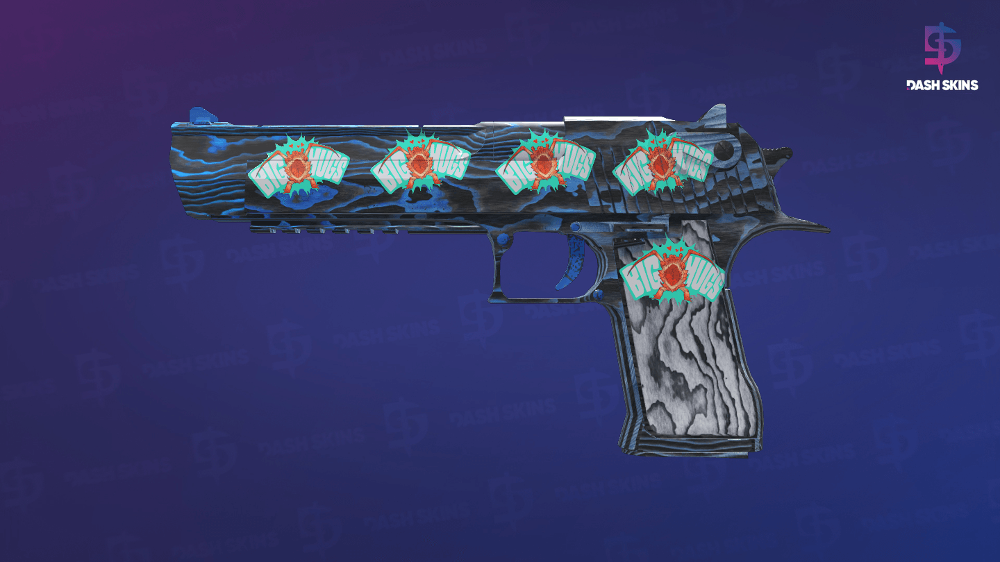 Desert Eagle | Blue Ply (Minimal Wear) Screenshot Playside