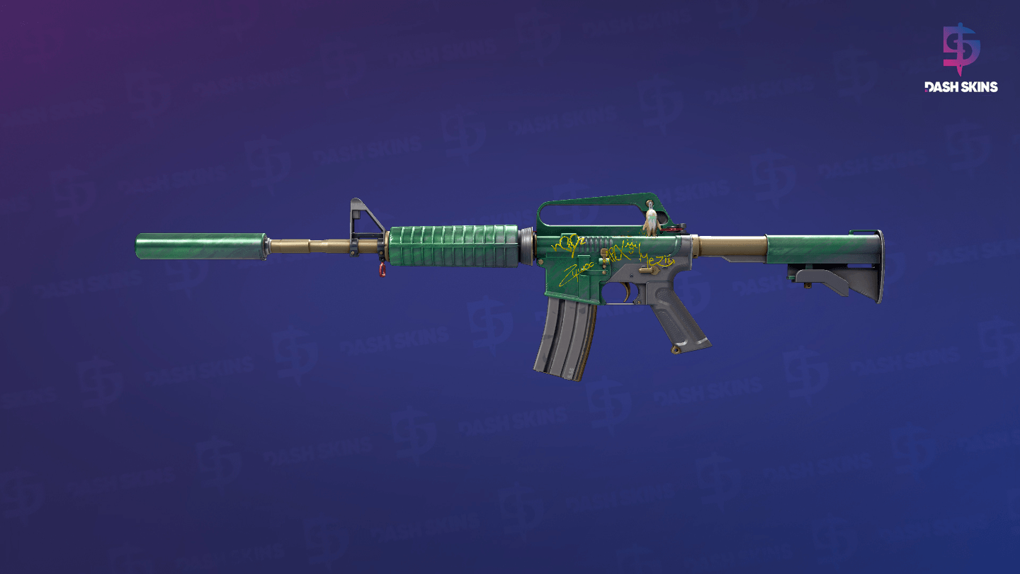 M4A1-S | Electrum (Minimal Wear) Screenshot Playside