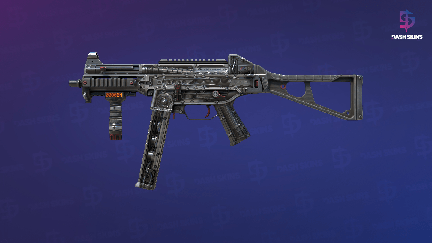 StatTrak™ UMP-45 | Motorized (Minimal Wear) Screenshot Playside