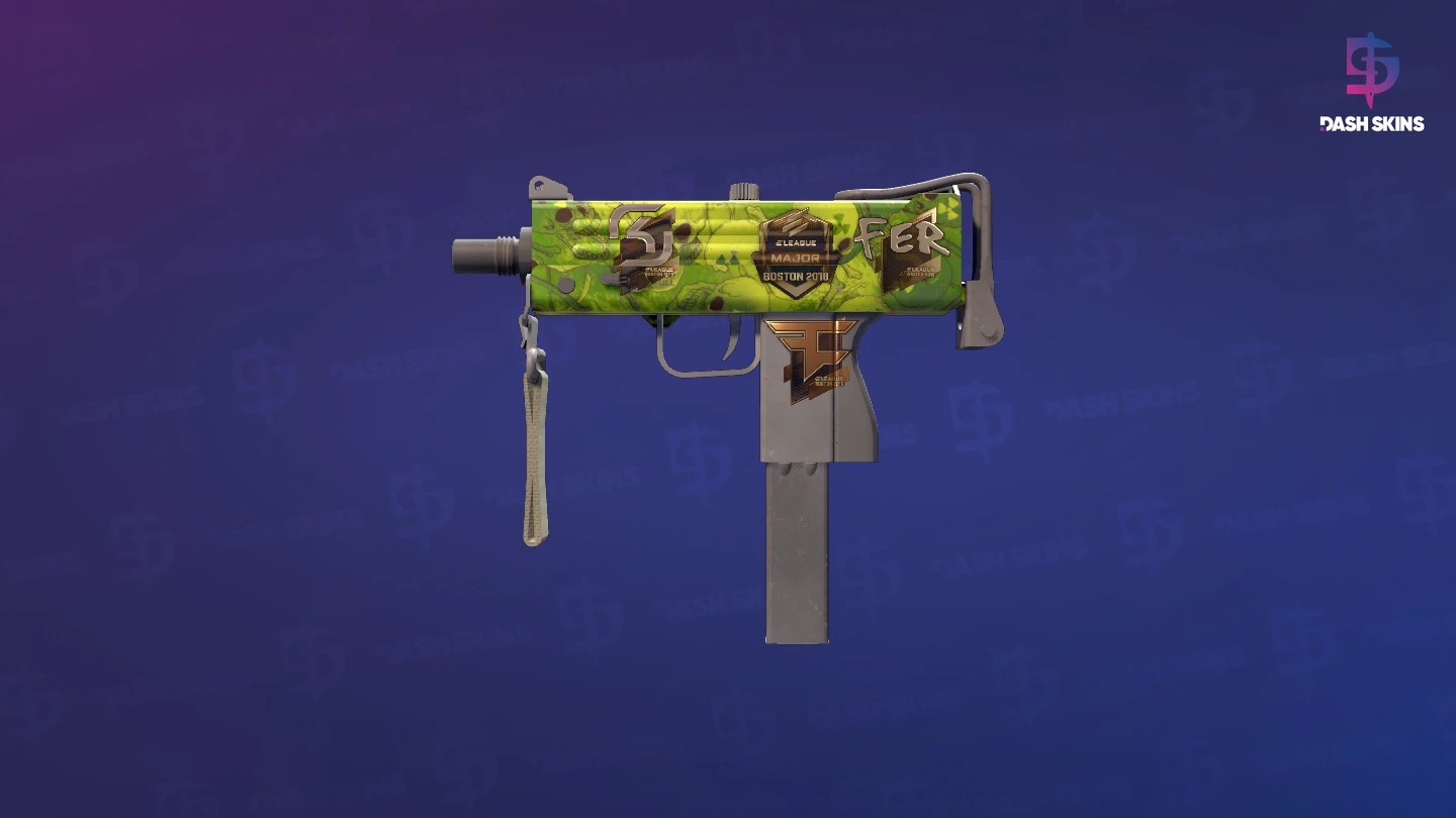 Souvenir MAC-10 | Nuclear Garden (Field-Tested) Screenshot Playside
