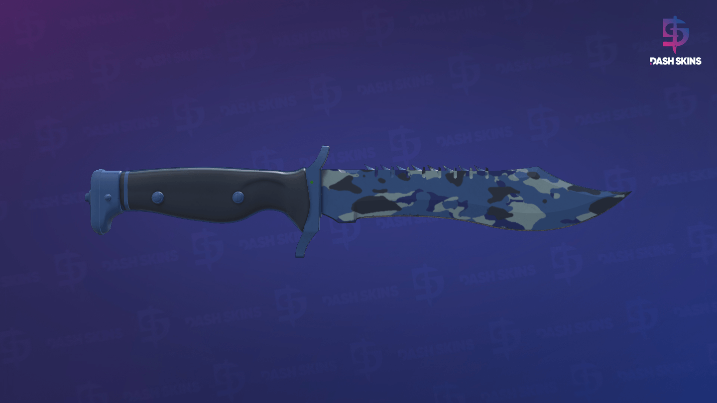 ★ Bowie Knife | Bright Water (Minimal Wear) Screenshot Playside