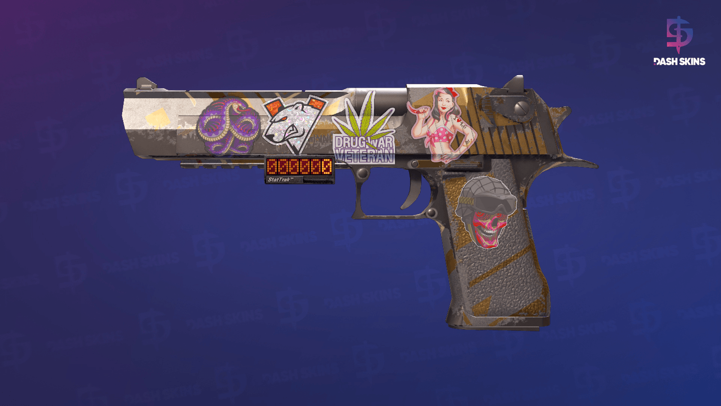 StatTrak™ Desert Eagle | Bronze Deco (Well-Worn) Screenshot Playside