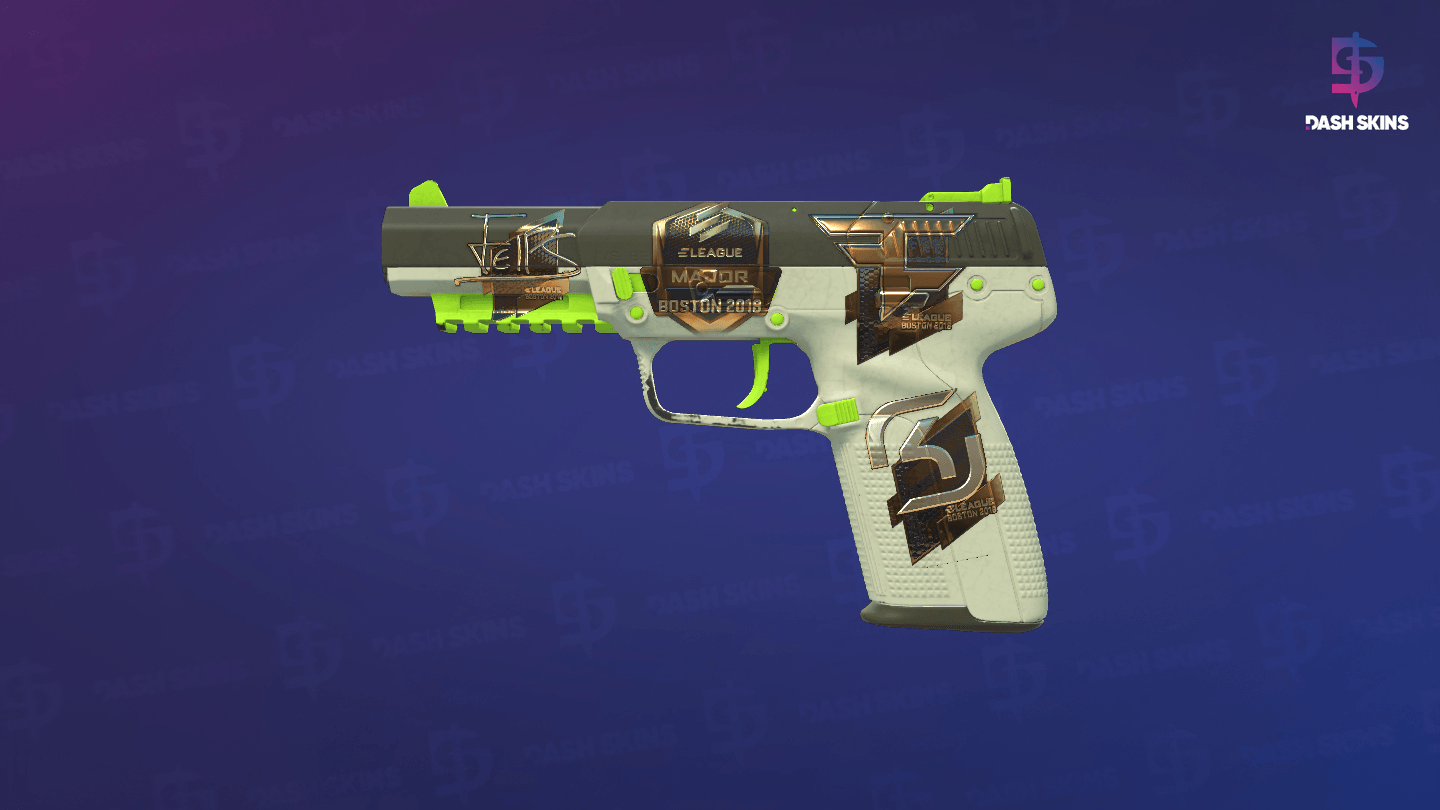 Souvenir Five-SeveN | Hot Shot (Minimal Wear) Screenshot Playside
