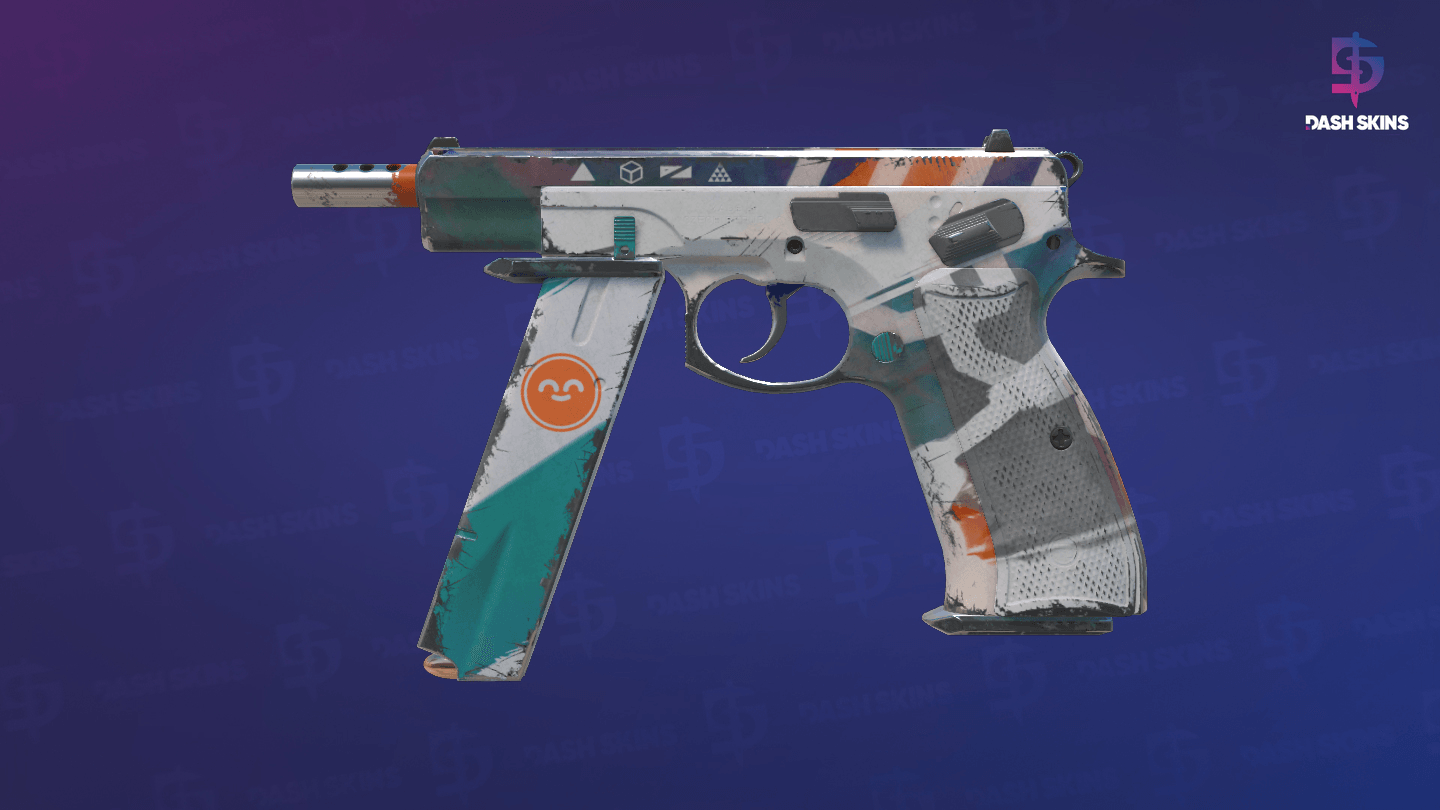 CZ75-Auto | Slalom (Field-Tested) Screenshot Playside