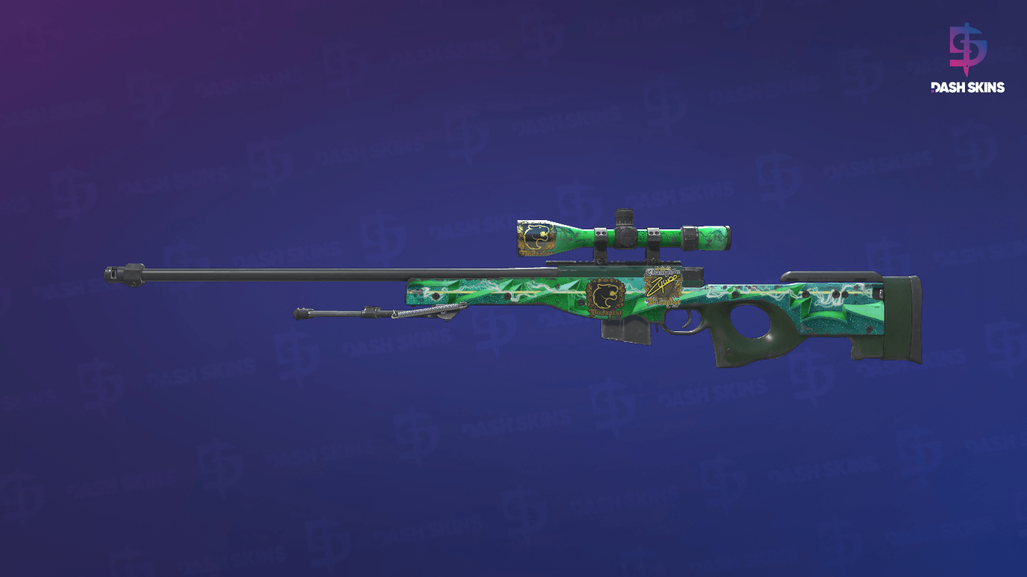 AWP | Green Energy (Field-Tested) Screenshot Playside
