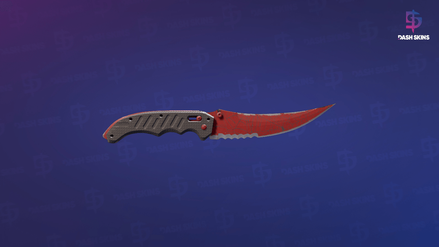 ★ Flip Knife | Crimson Web (Field-Tested) Screenshot Playside