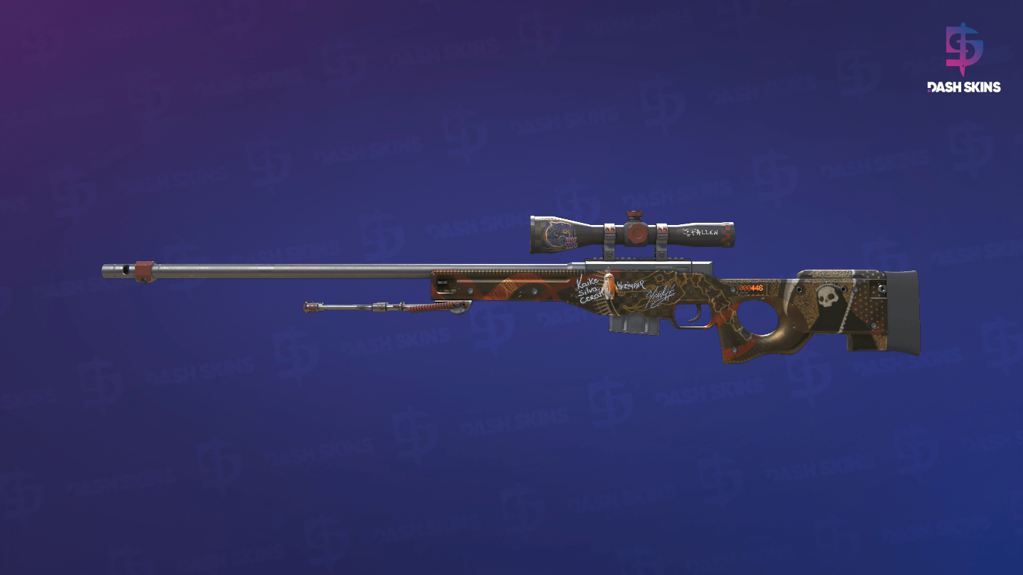 StatTrak™ AWP | Mortis (Field-Tested) Screenshot Playside