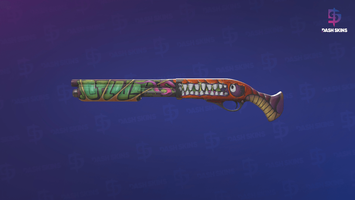 Sawed-Off | Devourer (Battle-Scarred) Screenshot Playside