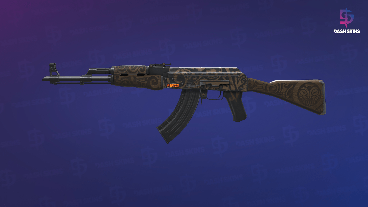 StatTrak™ AK-47 | Uncharted (Field-Tested) Screenshot Playside