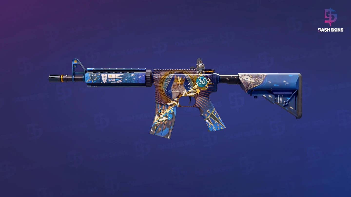 M4A4 | The Emperor (Minimal Wear) Screenshot Playside