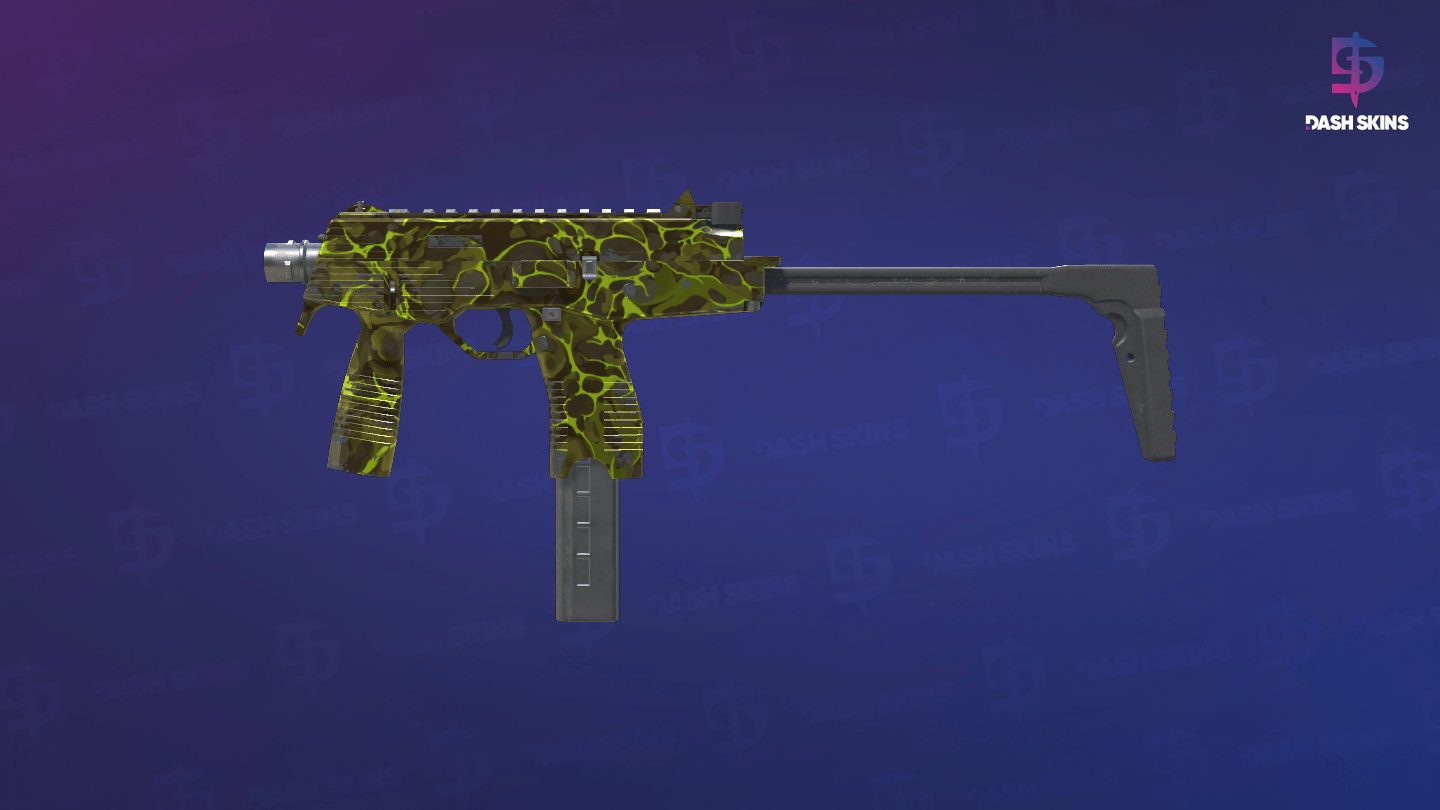 MP9 | Bioleak (Minimal Wear) Screenshot Playside