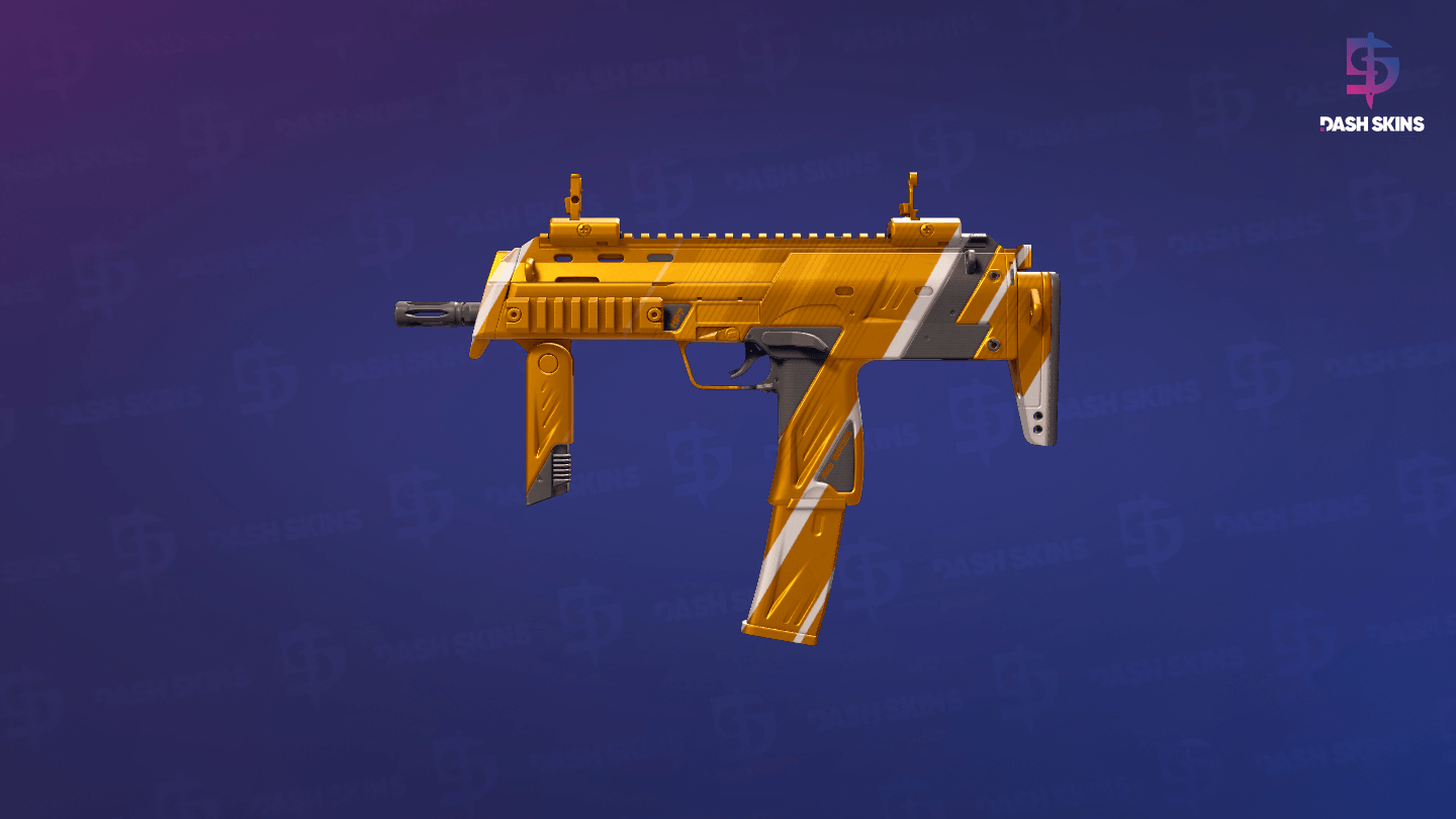 MP7 | Amberline (Factory New) Screenshot Playside