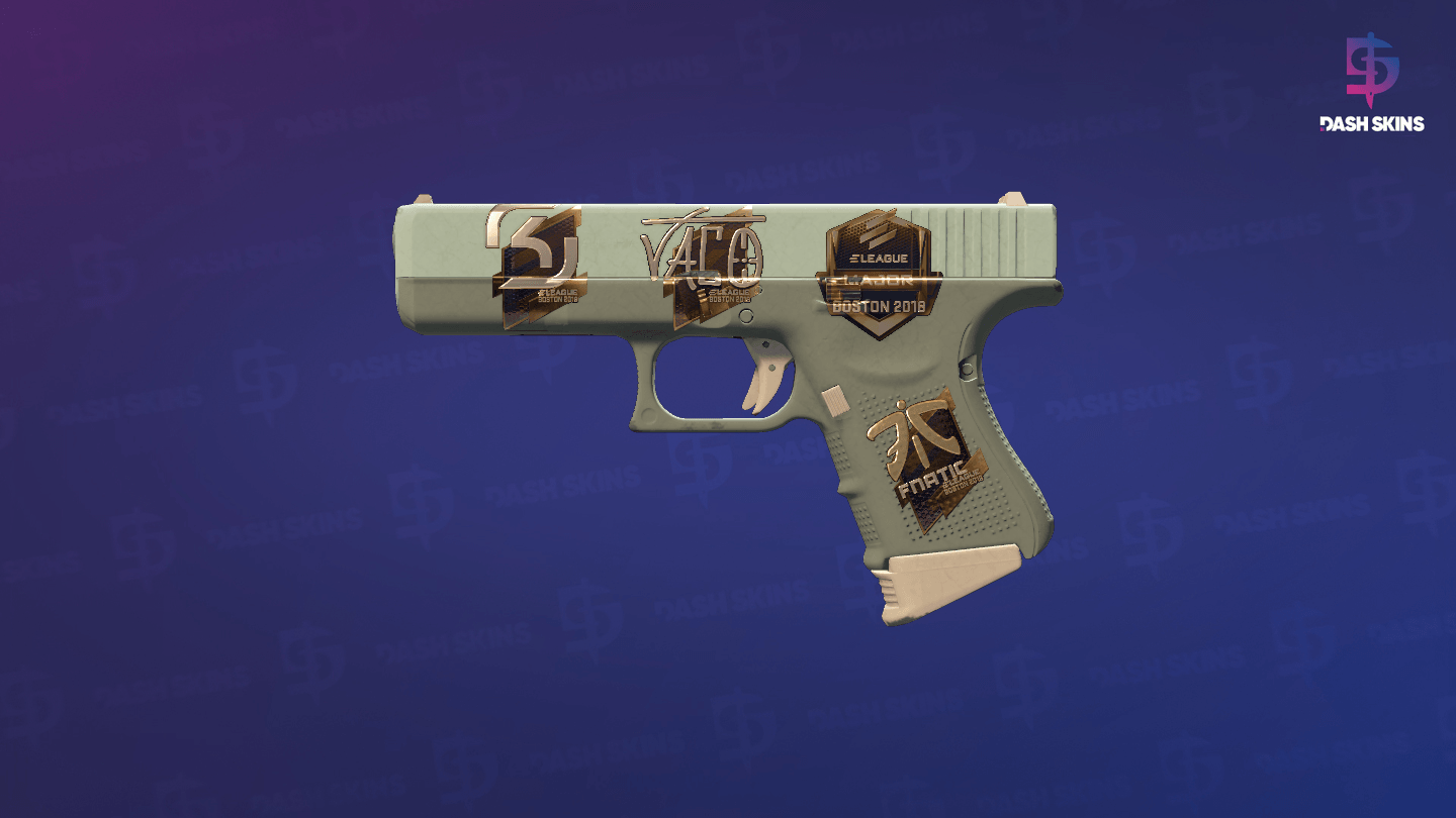 Souvenir Glock-18 | Groundwater (Minimal Wear) Screenshot Playside