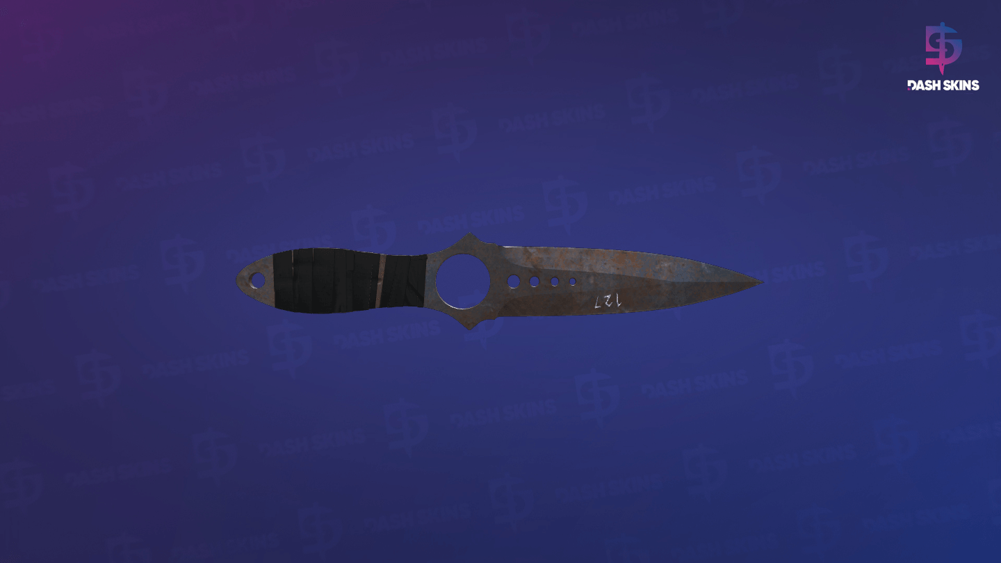 ★ StatTrak™ Skeleton Knife | Rust Coat (Battle-Scarred) Screenshot Playside