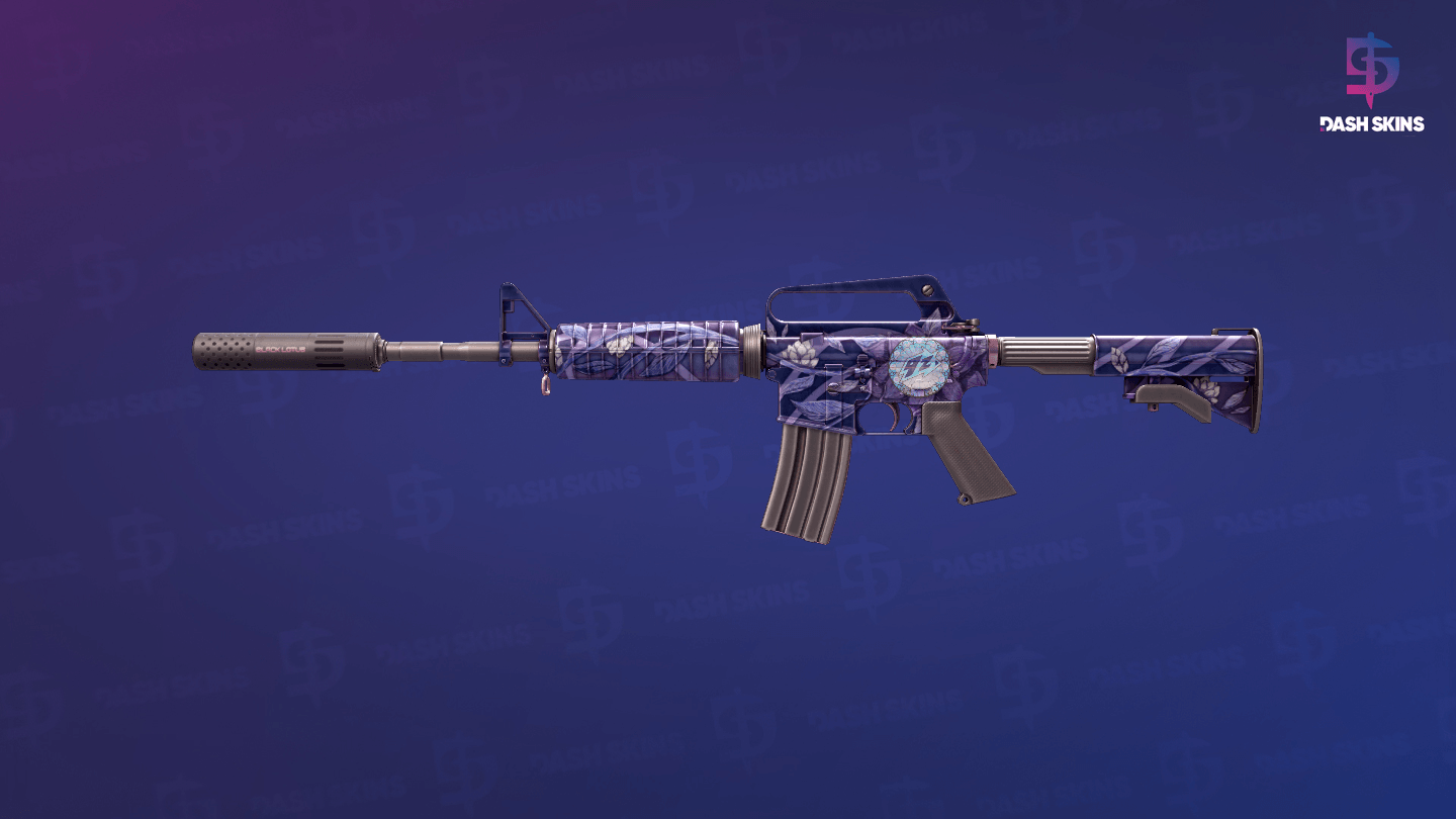 M4A1-S | Black Lotus (Field-Tested) Screenshot Playside