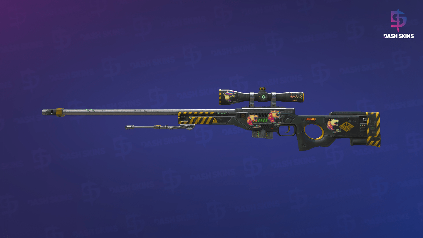 StatTrak™ AWP | Phobos (Minimal Wear) Screenshot Playside