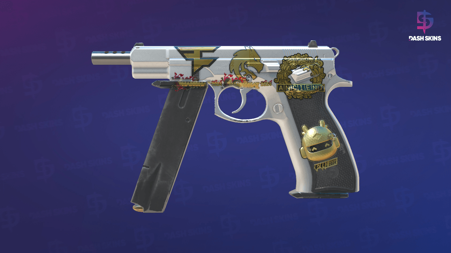Souvenir CZ75-Auto | Silver (Factory New) Screenshot Playside