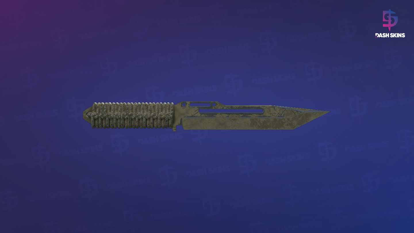 ★ Paracord Knife | Safari Mesh (Battle-Scarred) Screenshot Playside