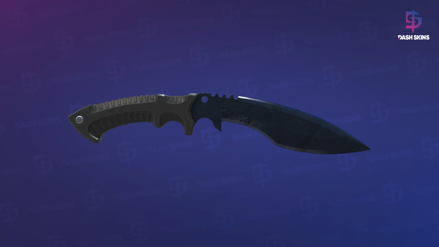 ★ Kukri Knife | Blue Steel (Well-Worn) Screenshot Playside