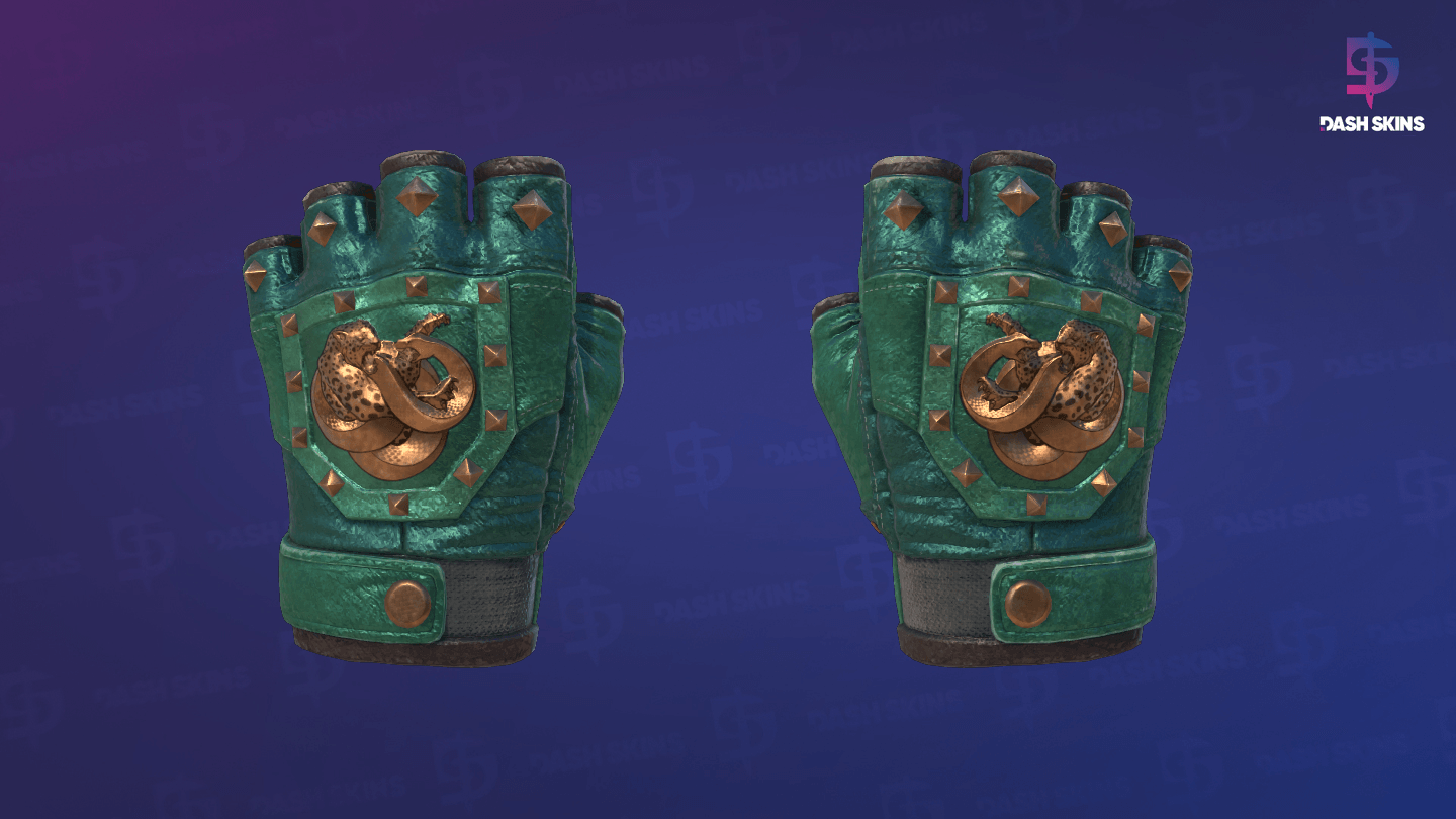 ★ Broken Fang Gloves | Jade (Field-Tested) Screenshot Playside