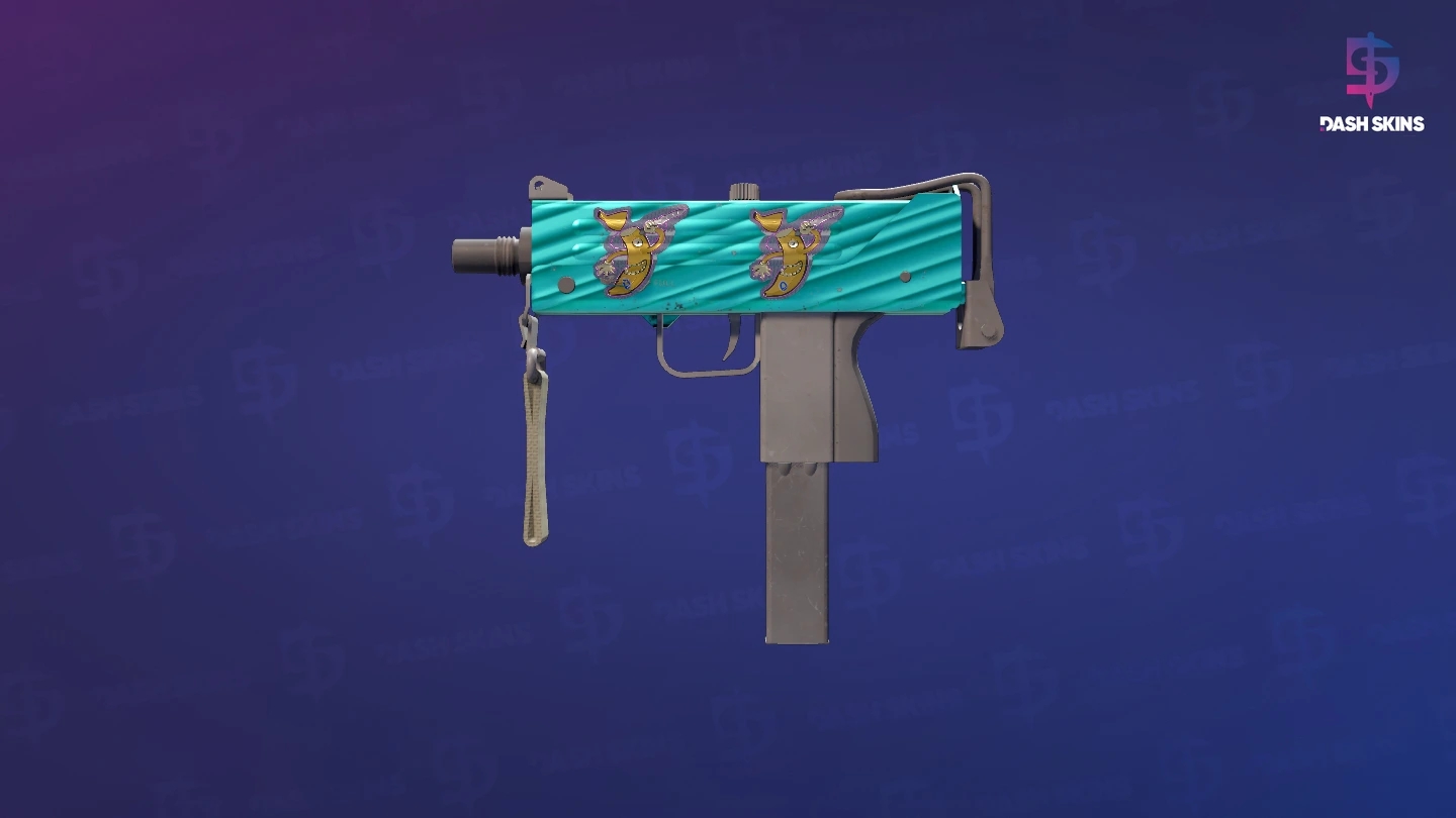 MAC-10 | Malachite (Field-Tested) Screenshot Playside
