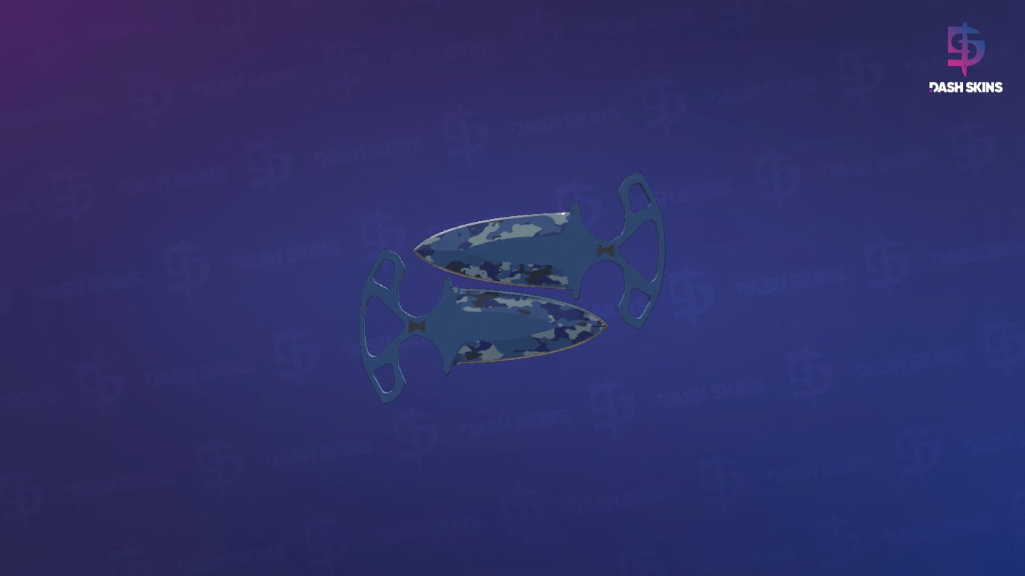 ★ Shadow Daggers | Bright Water (Field-Tested) Screenshot Playside